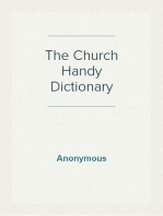 The Church Handy Dictionary