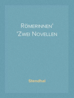 Römerinnen
Zwei Novellen