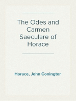 The Odes and Carmen Saeculare of Horace