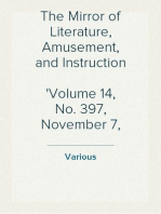 The Mirror of Literature, Amusement, and Instruction
Volume 14, No. 397, November 7, 1829