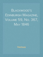 Blackwood's Edinburgh Magazine, Volume 59, No. 367, May 1846