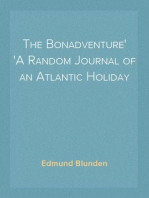 The Bonadventure
A Random Journal of an Atlantic Holiday
