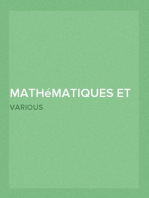 Mathématiques et Mathématiciens
Pensées et Curiosités