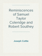 Reminiscences of Samuel Taylor Coleridge and Robert Southey