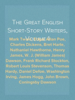 The Great English Short-Story Writers, Volume 1