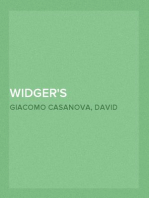 Widger's Quotations from the Project Gutenberg Editions of the Works of Jacques Casanova