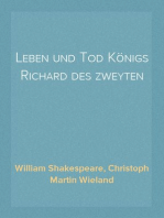 Leben und Tod Königs Richard des zweyten