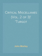Critical Miscellanies (Vol. 2 of 3)
Turgot