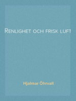 Renlighet och frisk luft