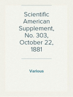 Scientific American Supplement, No. 303, October 22, 1881
