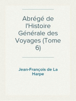 Abrégé de l'Histoire Générale des Voyages (Tome 6)