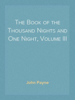 The Book of the Thousand Nights and One Night, Volume III