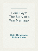 Four Days
The Story of a War Marriage
