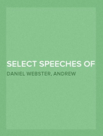 Select Speeches of Daniel Webster, 1817-1845