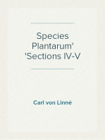Species Plantarum
Sections IV-V