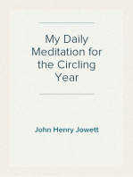 My Daily Meditation for the Circling Year