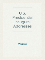 U.S. Presidential Inaugural Addresses