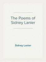 The Poems of Sidney Lanier