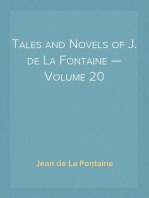 Tales and Novels of J. de La Fontaine — Volume 20