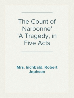 The Count of Narbonne
A Tragedy, in Five Acts