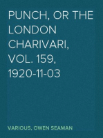 Punch, or the London Charivari, Vol. 159, 1920-11-03