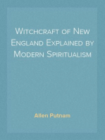 Witchcraft of New England Explained by Modern Spiritualism