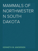 Mammals of Northwestern South Dakota