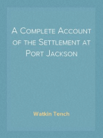 A Complete Account of the Settlement at Port Jackson