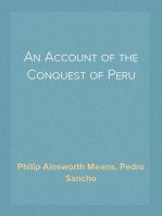 An Account of the Conquest of Peru