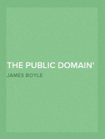 The Public Domain
Enclosing the Commons of the Mind