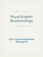 Royal English Bookbindings