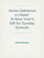 Gems Gathered in Haste
A New Year's Gift for Sunday Schools