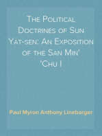 The Political Doctrines of Sun Yat-sen
