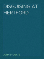 Disguising at Hertford