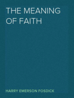 The Meaning of Faith