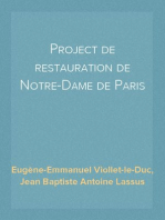 Project de restauration de Notre-Dame de Paris