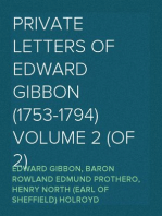 Private letters of Edward Gibbon (1753-1794) Volume 2 (of 2)