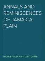 Annals and Reminiscences of Jamaica Plain