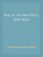 Rise of the New West, 1819-1829