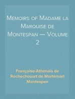 Memoirs of Madame la Marquise de Montespan — Volume 2