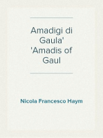 Amadigi di Gaula
Amadis of Gaul