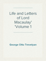 Life and Letters of Lord Macaulay
Volume 1