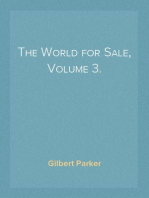 The World for Sale, Volume 3.