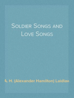 Soldier Songs and Love Songs