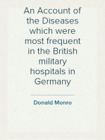 An Account of the Diseases which were most frequent in the British military hospitals in Germany