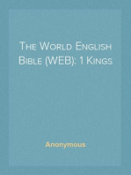 The World English Bible (WEB): 1 Kings