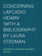 Concerning Lafcadio Hearn
With a Bibliography by Laura Stedman