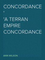 Concordance
A Terran Empire concordance