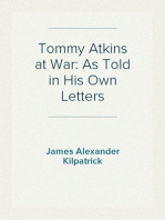 Tommy Atkins at War: As Told in His Own Letters