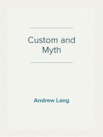 Custom and Myth